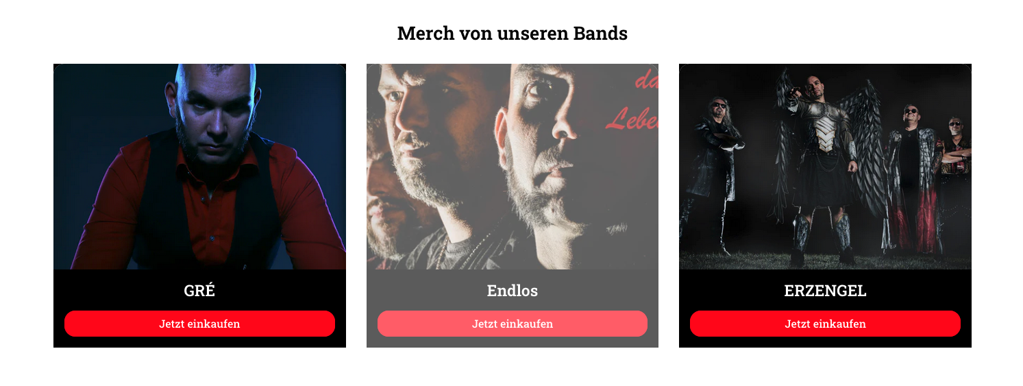 Shop für Merch und mehr
